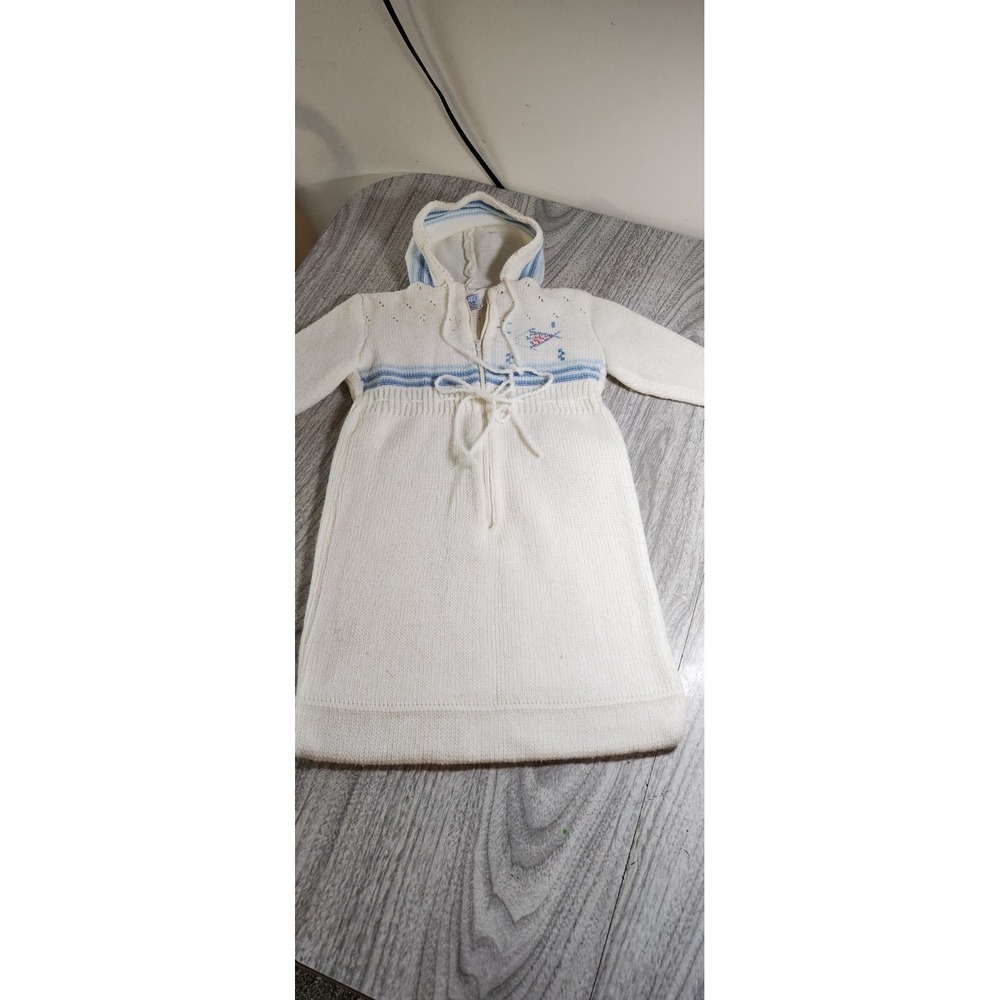 Vintage Knitted Baby Bunting